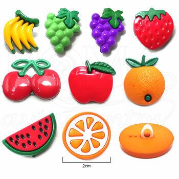 botao infantil frutas 043588